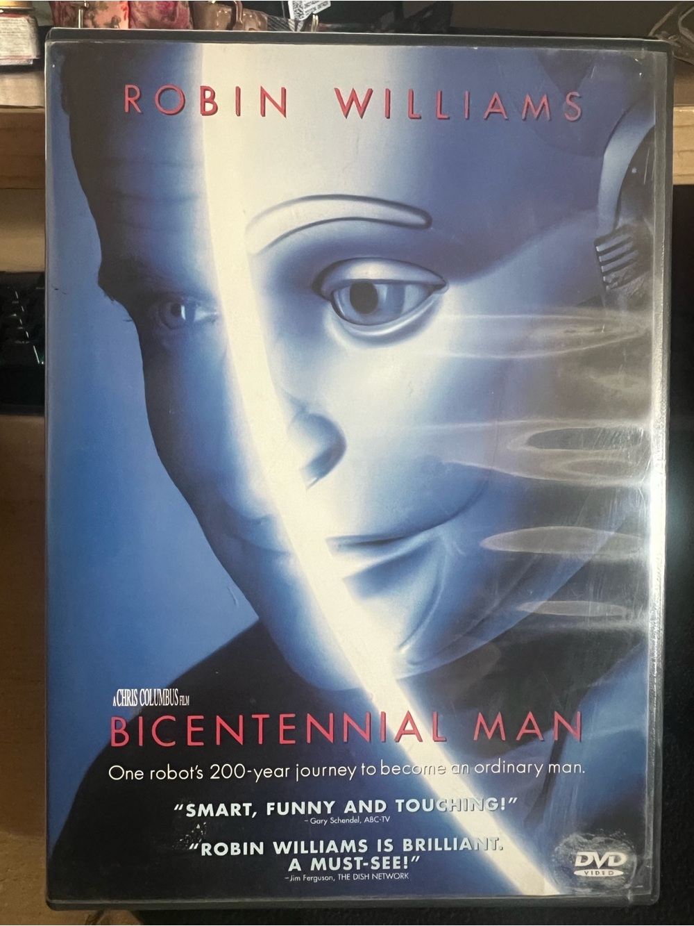 Columbia Bicentennial Man DVD — Blue Cover